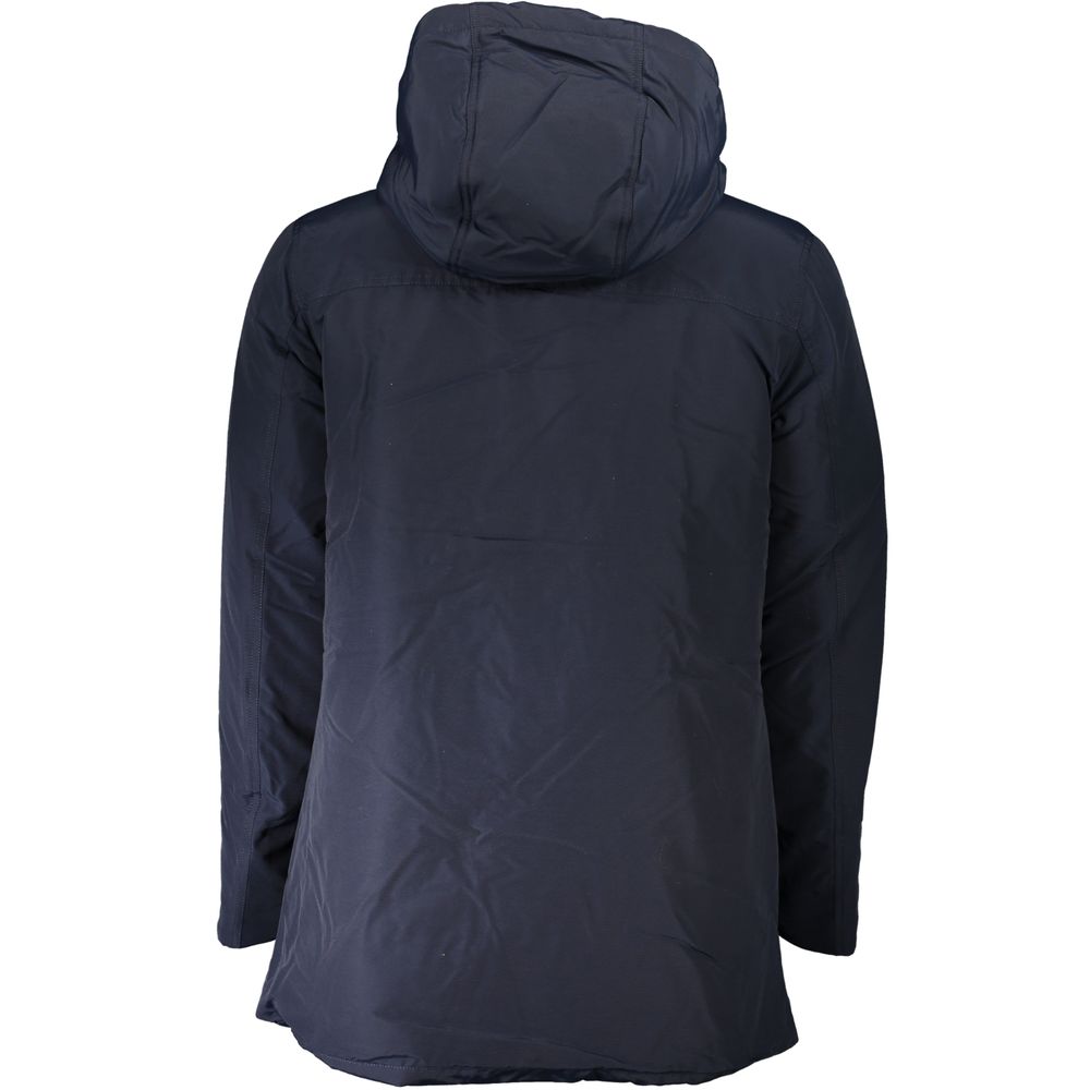 Blaue Baumwolljacke von Woolrich