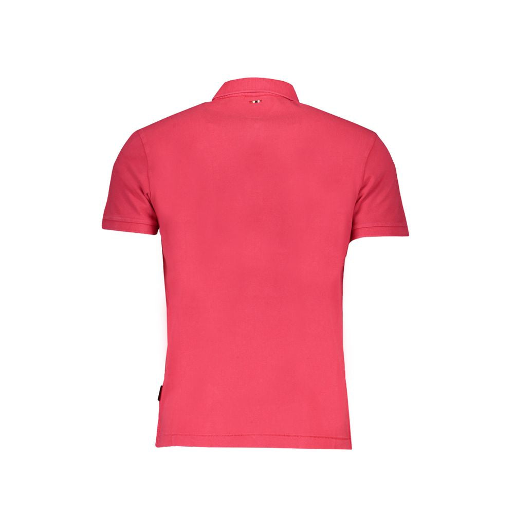 Polo en coton rose Napapijri