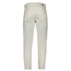 Calvin Klein White Cotton Jeans & Pant