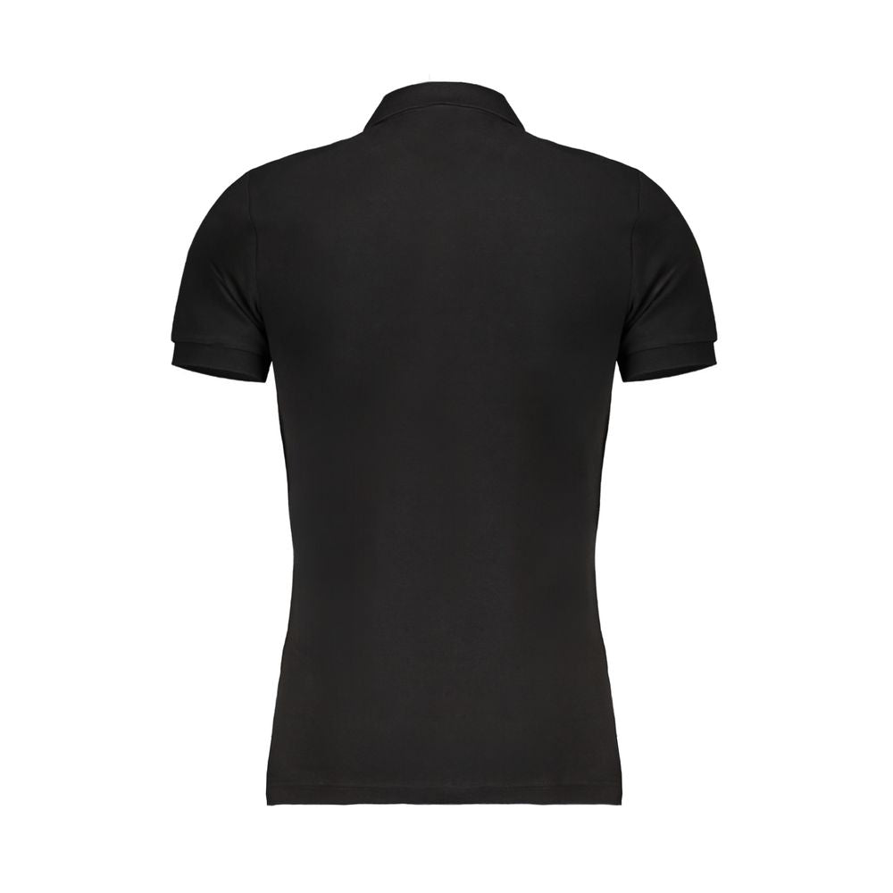 Polo en coton noir Calvin Klein