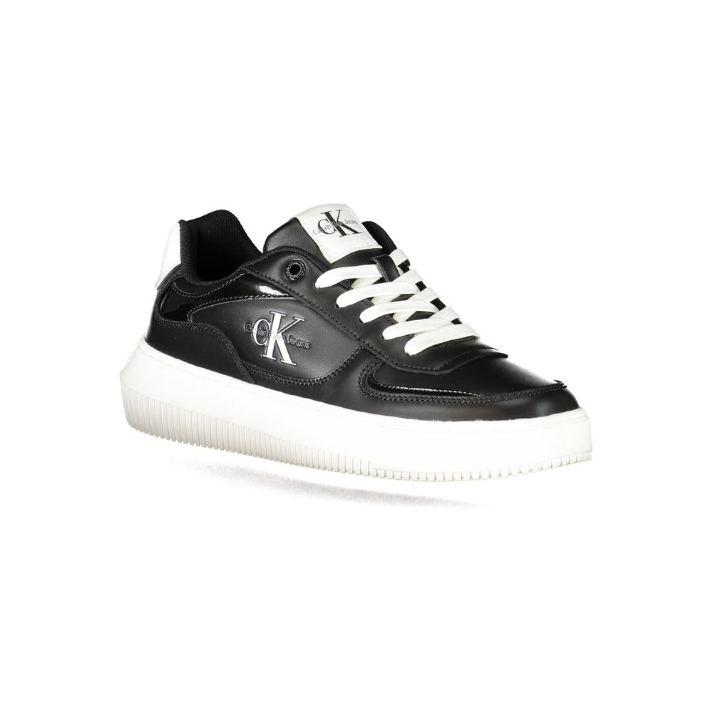 Calvin Klein – Schwarzer Polyester-Sneaker