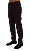 Pantalon habillé slim fit Dolce &amp; Gabbana en violet