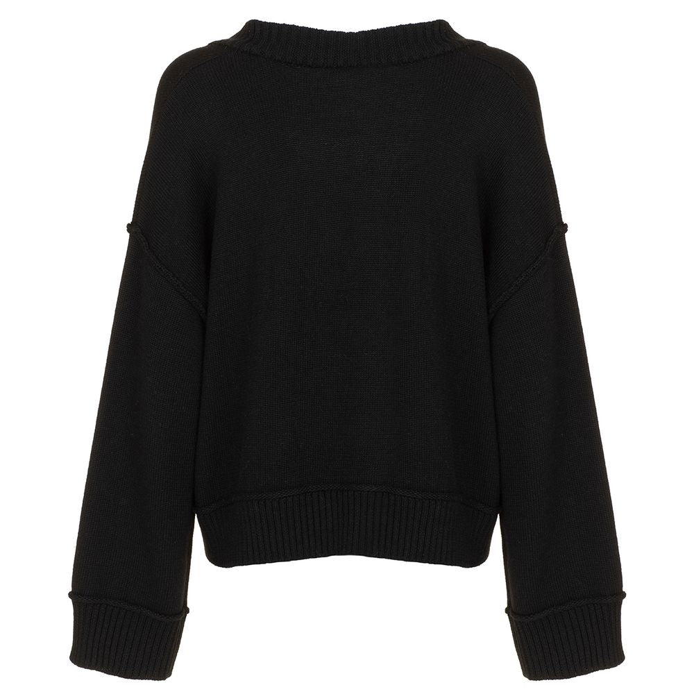 Imperfect Classic V-Neck Wool Blend Sweater