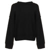 Imperfect Classic V-Neck Wool Blend Sweater