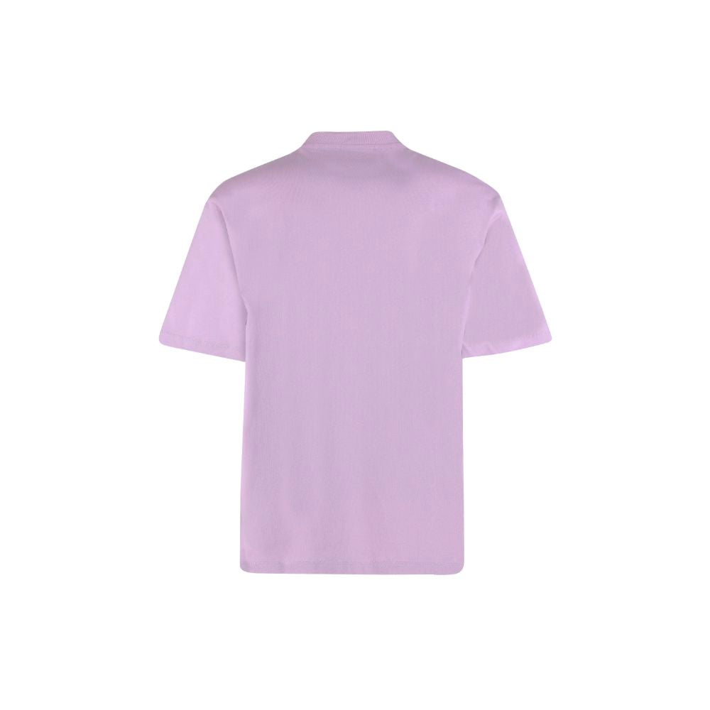 T-shirt à logo violet chic pour l'industrie pharmaceutique pour les créateurs de tendances