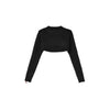 Mar De Margaritas Black Acrylic Sweater