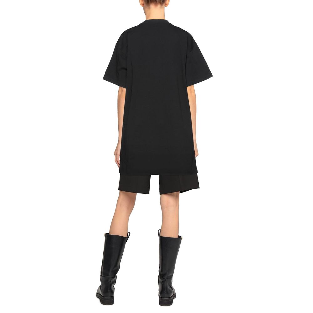 Moschino Couture Black Cotton Dress