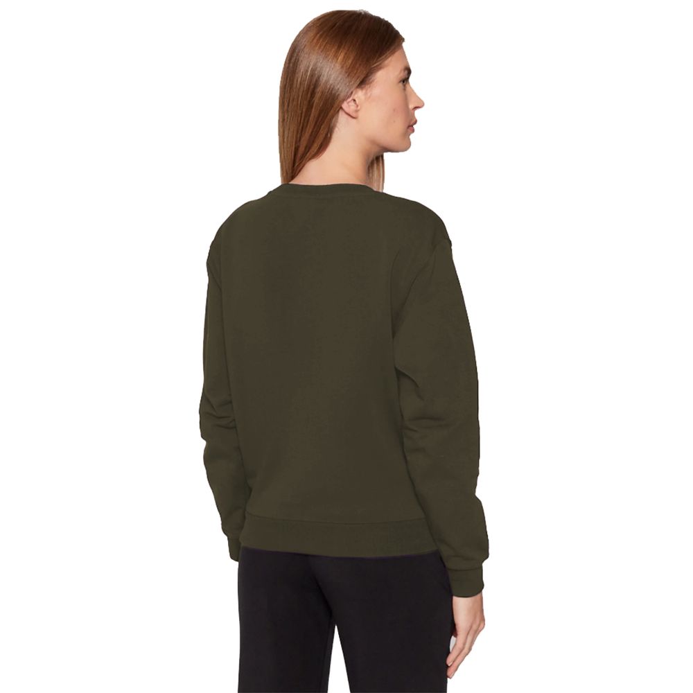 Grüner Baumwollpullover von Moschino