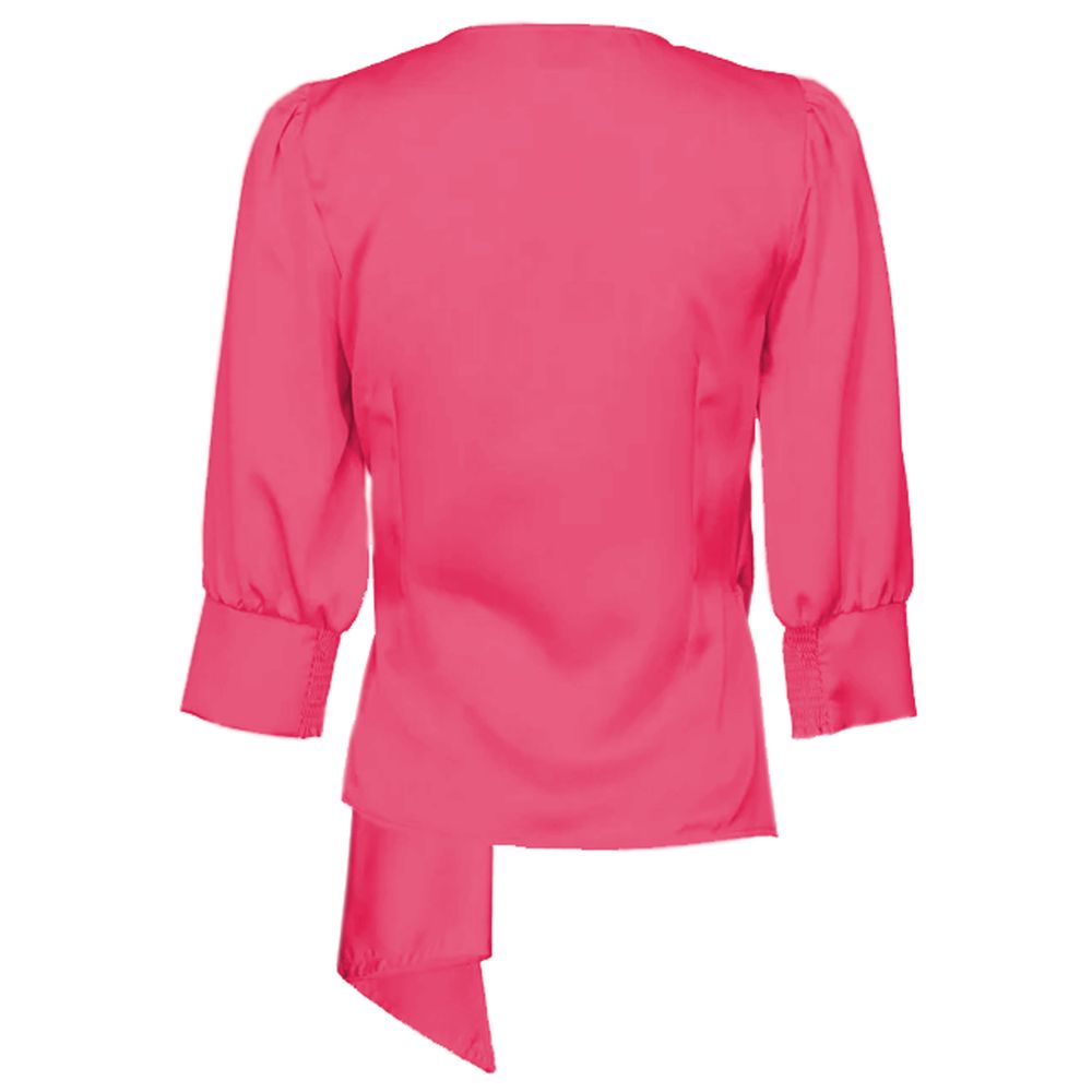 Pull en polyester fuchsia PINKO