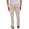 Pantalon en coton coupe régulière beige Yes Zee Chic