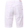 Dondup Chic White Stretch Cotton Bermuda Shorts