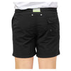 Short de bain en polyester noir Yes Zee pour homme