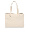 Sac cabas chic en similicuir blanc Love Moschino