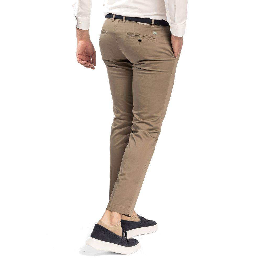 Pantalon chino en coton doux Yes Zee Chic