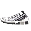 Dolce &amp; Gabbana Elegante Stretch-Sneakers mit monochromem Aufdruck