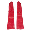 Cavalli Class Red Lambskin Women Glove