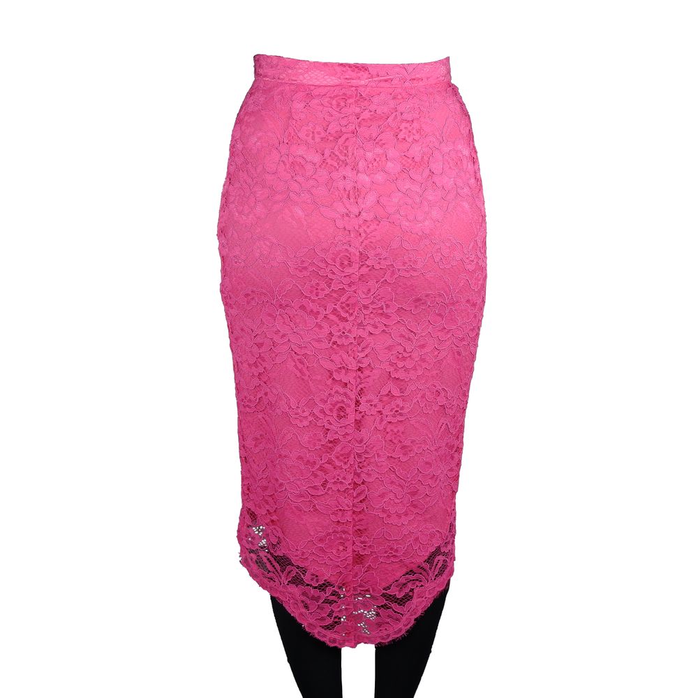 Jupe Femme Elisabetta Franchi Fuchsia Viscose