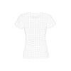 Imperfect White Cotton Women T-Shirt