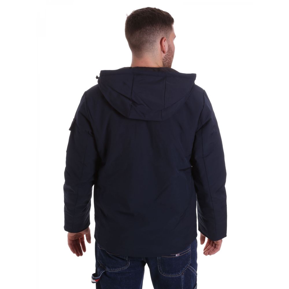 Refrigiwear Blaue Polyester-Herrenjacke