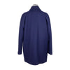 Love Moschino Blue Wool Women Coat