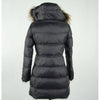 Manteau en polyester noir pour femme Emilio Romanelli