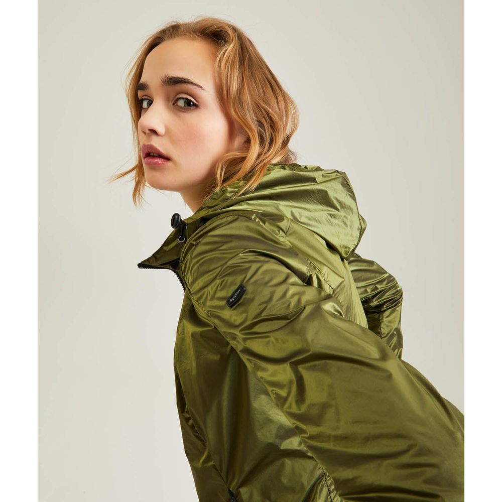 Veste en polyamide verte pour femme Refrigiwear