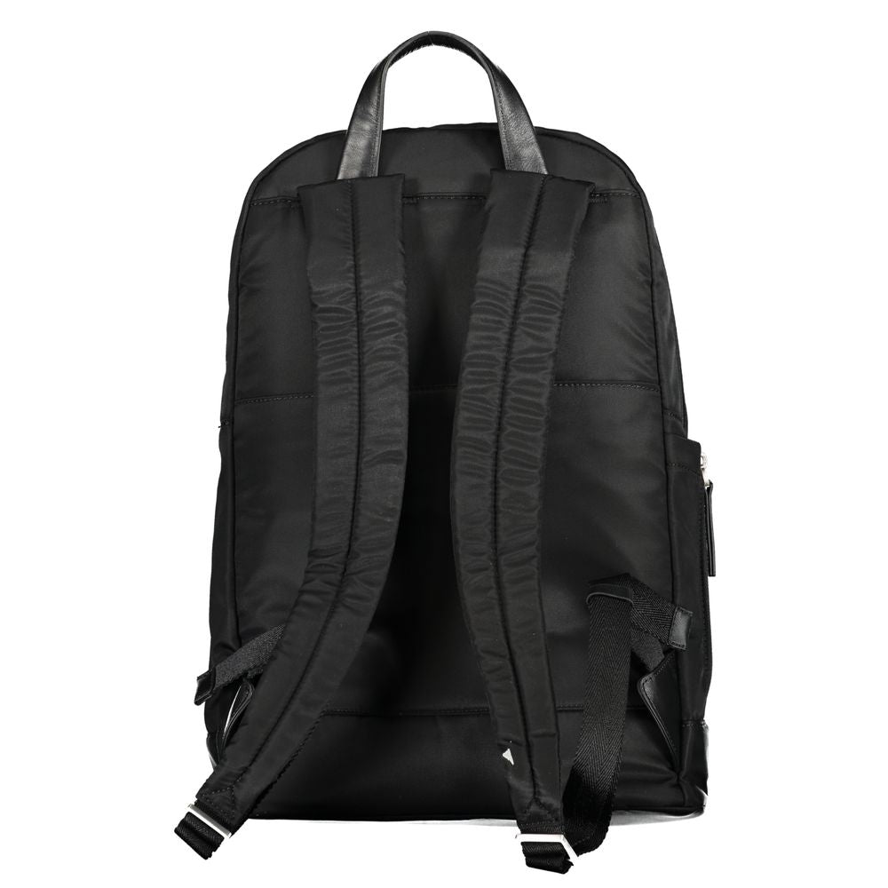 Schwarzer Nylon-Rucksack von Piquadro