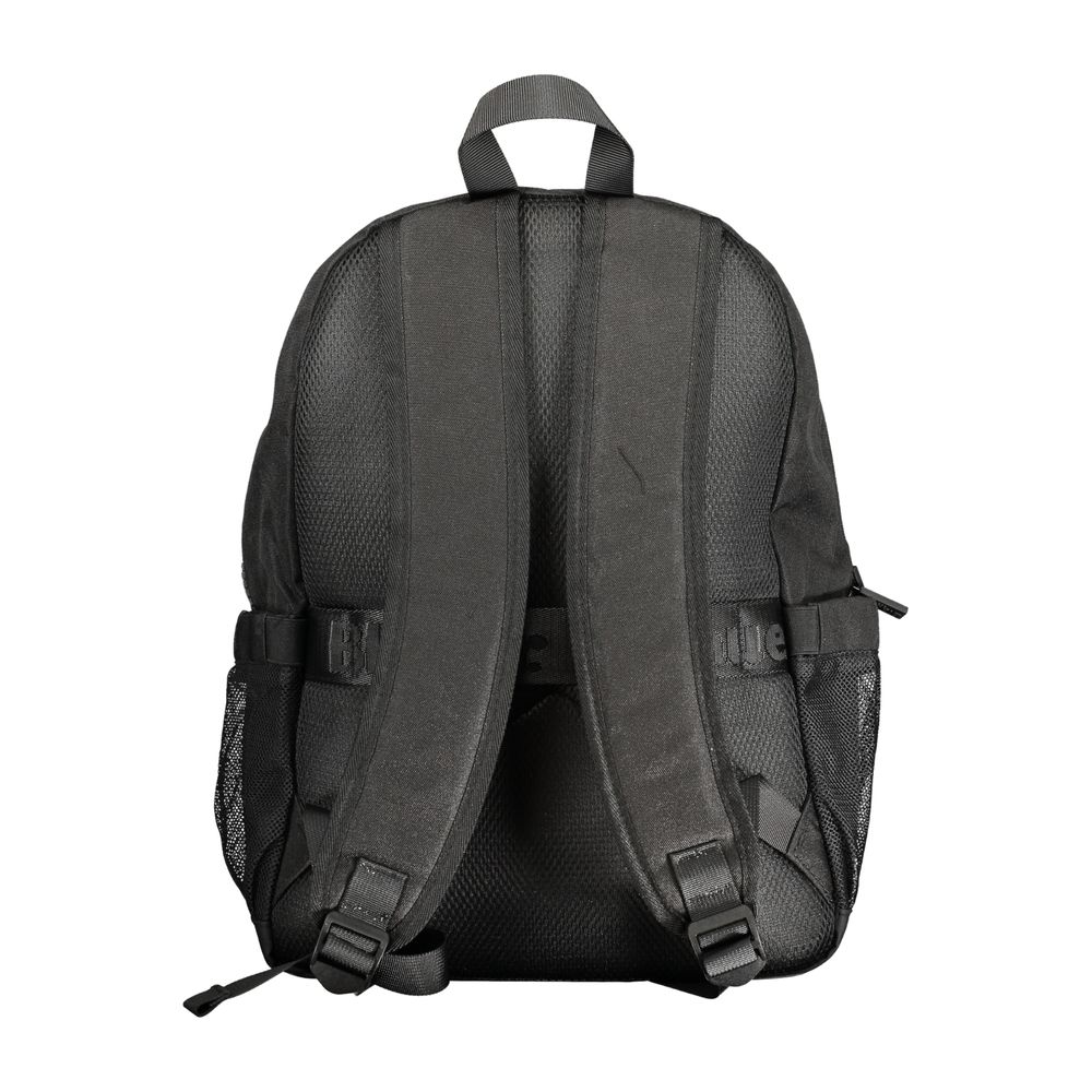 Blauer schwarzer Polyester-Rucksack