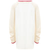 Pull en coton blanc élégant MM6 Maison Margiela pour femme