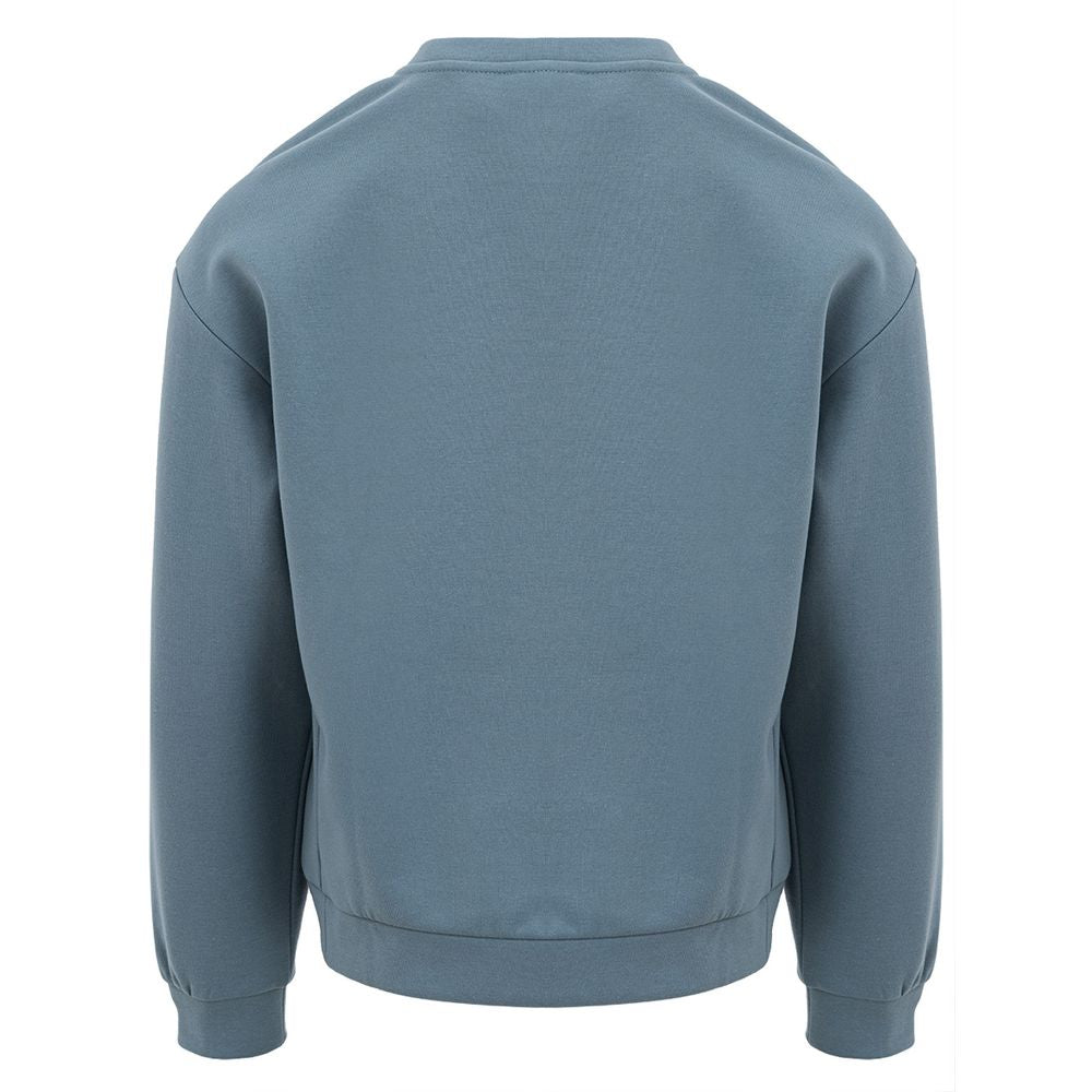 EA7 Emporio Armani Schicker blauer Polyesterpullover von EA7