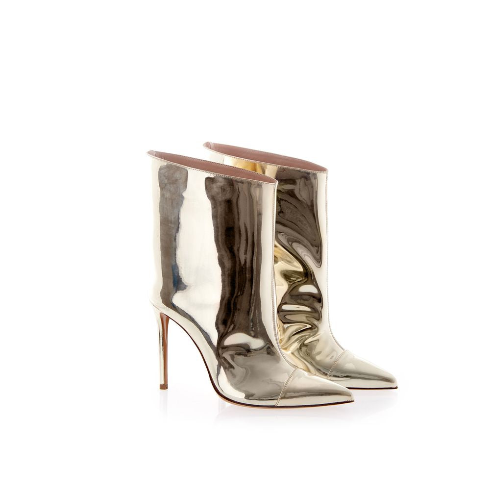 Alexandre Vauthier Schicke mehrfarbige Lacklederstiefel