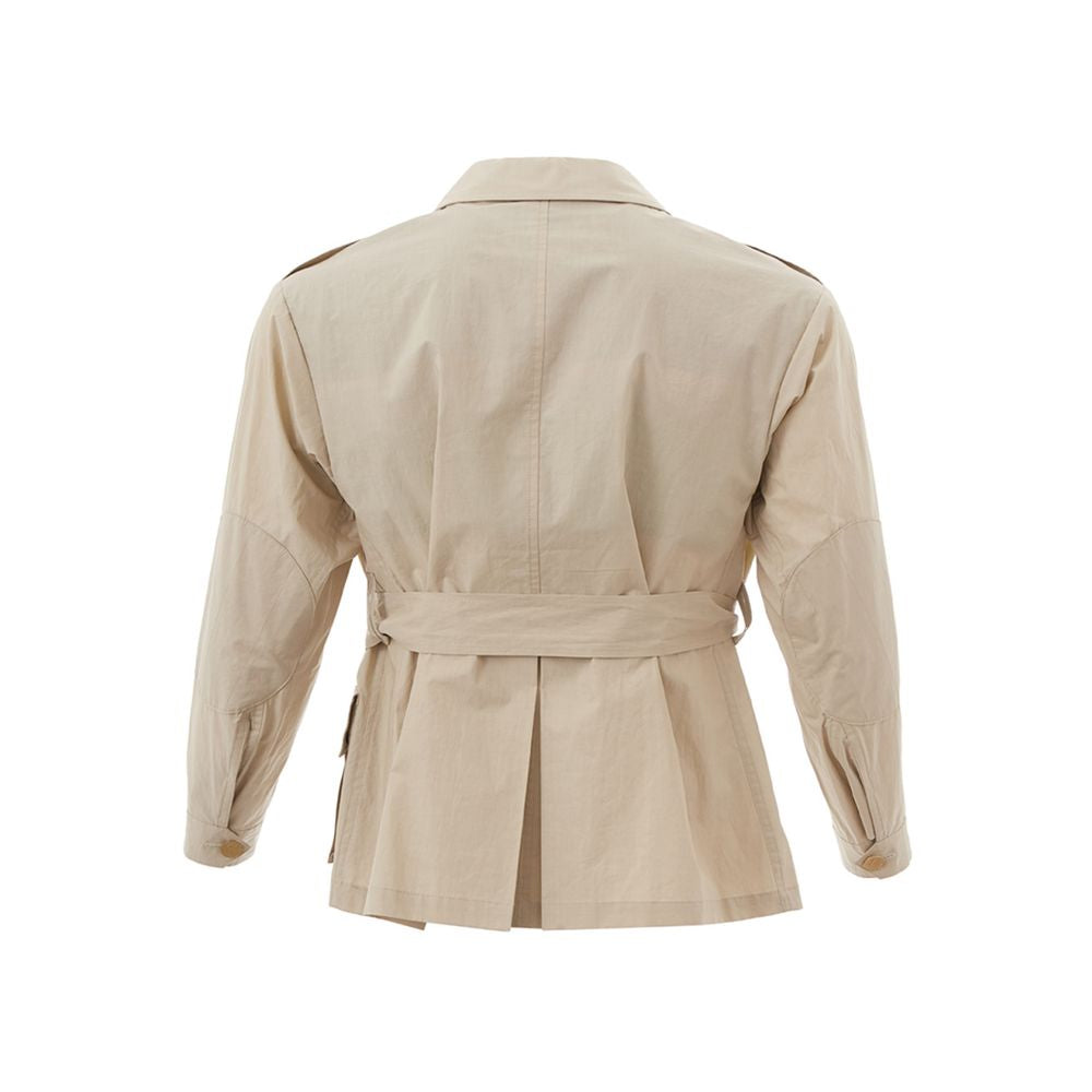 Sealup – Elegante beige Baumwolljacke für stilvolle Damen