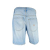 Don The Fuller Hellblaue Herren-Bermudashorts aus Baumwolle