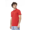 Polo en coton rouge iceberg pour homme