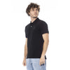 Polo en coton noir Iceberg pour homme