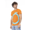 Trussardi Beachwear "T-shirt homme en coton orange"