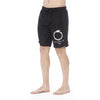 Trussardi Beachwear Black Polyester Men Swim Trunk