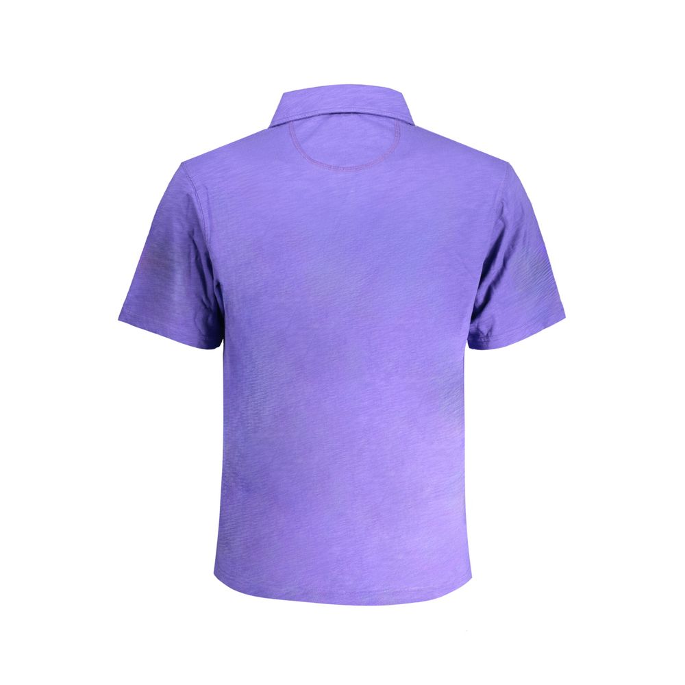 Polo en coton violet La Martina