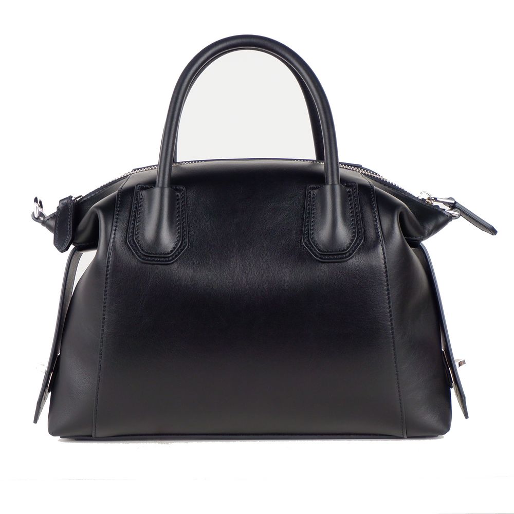 Sac bandoulière en cuir noir Givenchy