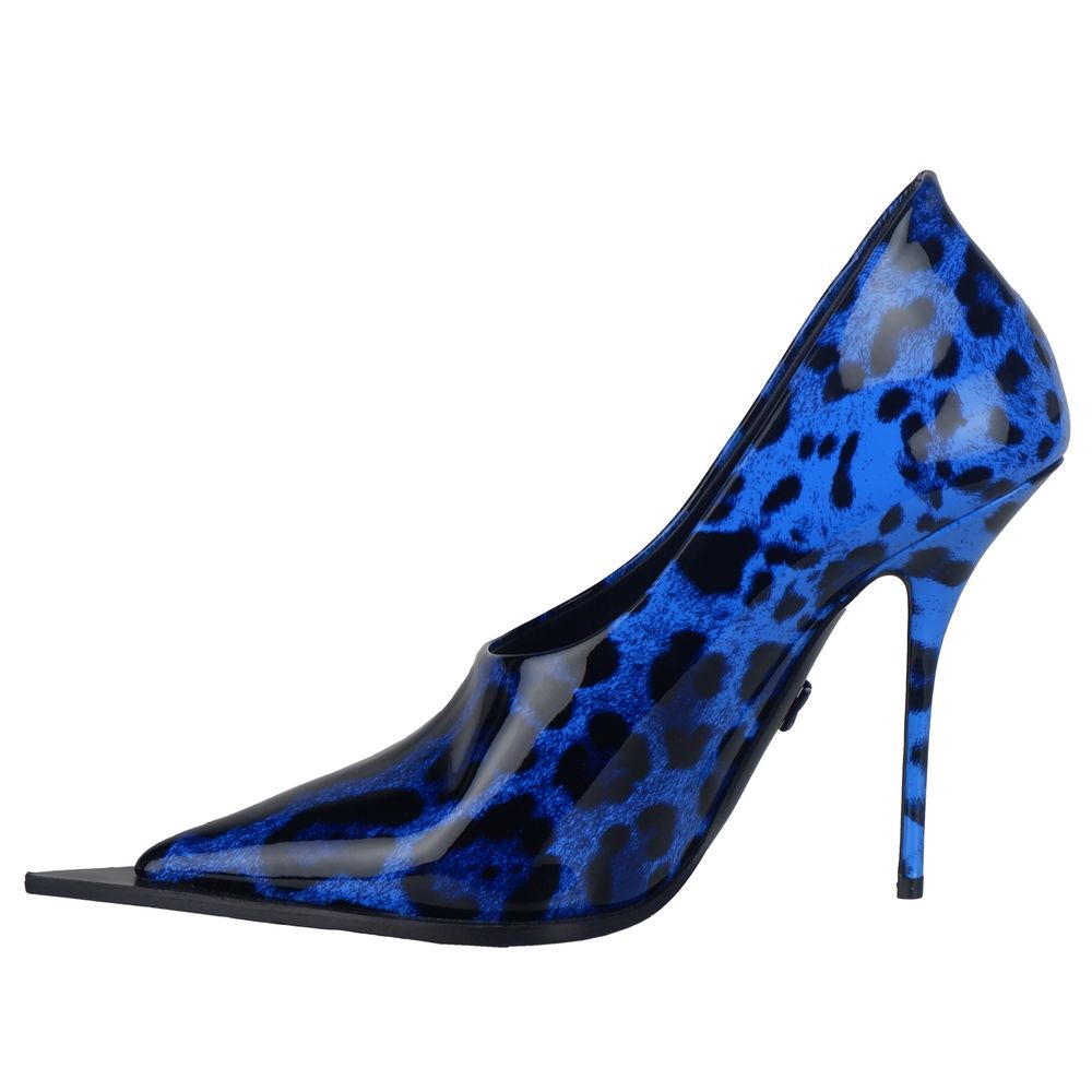 Blaue Dolce & Gabbana-Pumps aus Di-Kalbsleder