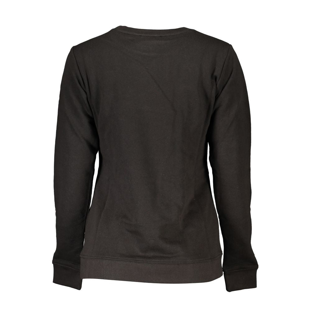 Pull en coton noir de la collection Cavalli Class