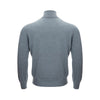 Gran Sasso Eleganter Kaschmirgrauer Herrenpullover