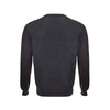 Dolce &amp; Gabbana Eleganter grauer Kaschmirpullover für Herren