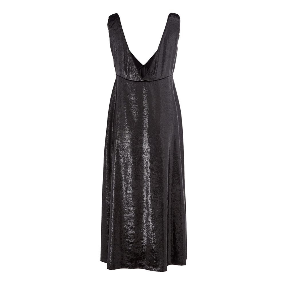 Robe noire élégante en polyester Lardini