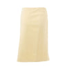 Lardini Elegant Yellow Viscose Skirt for Women