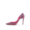 Christian Louboutin Elegante rosa Raso Pumps für abendliche Eleganz