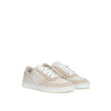 Etro Elegante beige Ledersneakers