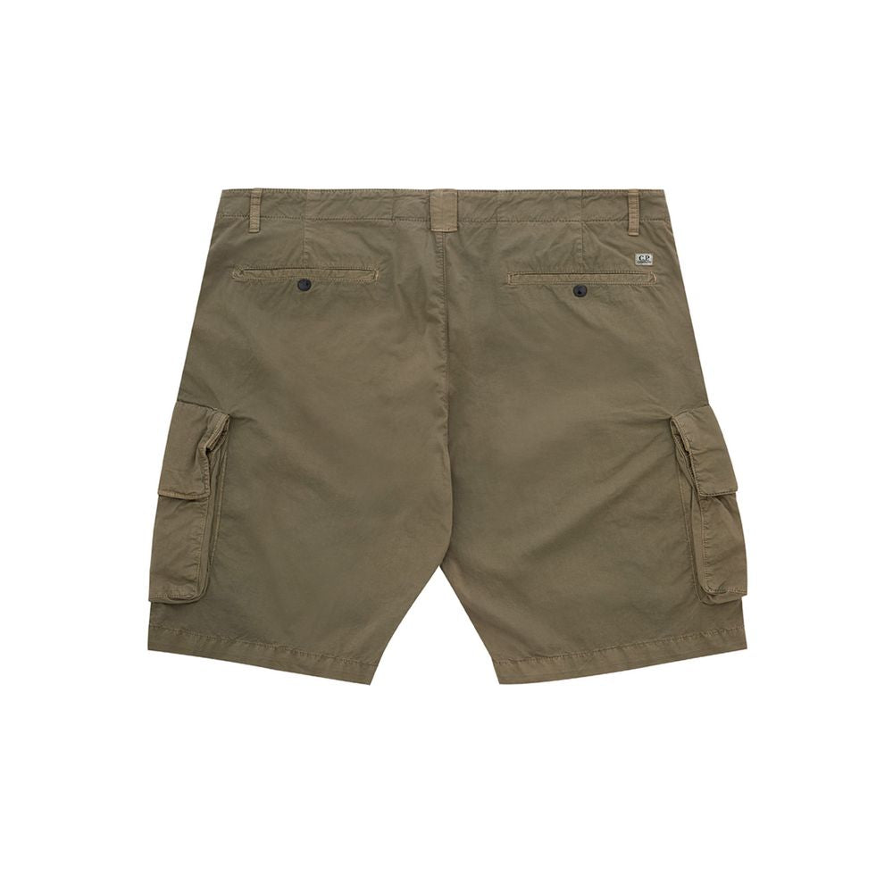 C.P. Company Military Chic Army Cotton Shorts