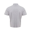 Gran Sasso Elegantes Poloshirt aus grauer Baumwolle