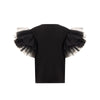 Alexander McQueen Black Cotton Tops & T-Shirt